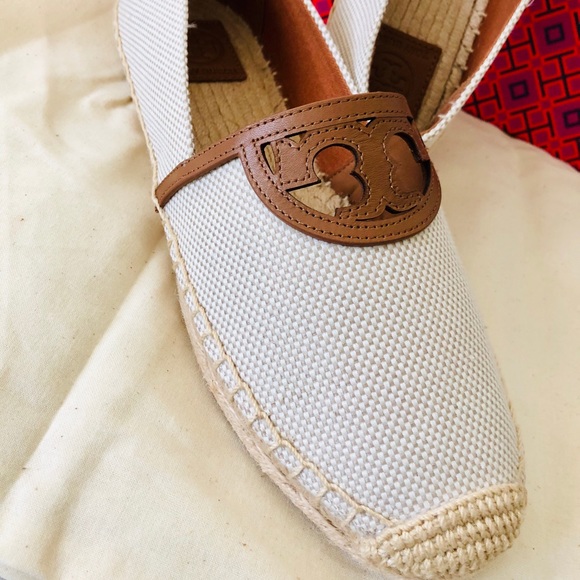 ❌SOLD❌Tory Burch Natural Sidney Espadrille Shoes - Picture 5 of 8